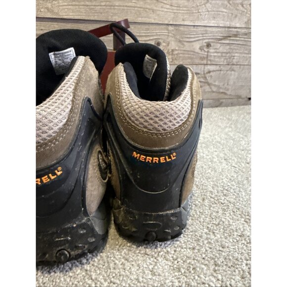 MERRELL Chameleon Mid Kids Size 6.5 Kangaroo/Boa Waterproof Hiking Boots J8033 - Picture 7 of 13